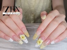 ゼン ネイル デザイン 池袋(ZEN NAIL DESIGN)/長さだしやり放題×つけ放題