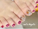 ダルメシアンフットネイル