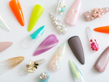 ティアリーネイル アンド ビューティー(Tiary Nail&Beauty)の写真/【丁寧な施術で取れにくい◎爪が弱く折れやすい方にもおススメ★】高技術×カウンセリング力のあるサロン♪