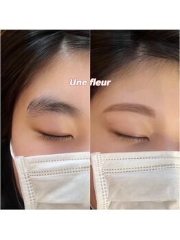 アンフルール 札幌店(Une fleur)/【美眉アイブロウスタイリング】