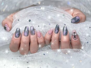 ベルグローアルファネイル(BELLE GROW ALPHA NAIL)/モヤモヤネイル