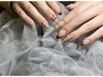 ガーデン ヘア&エステ&ネイル Garden/チェックネイル