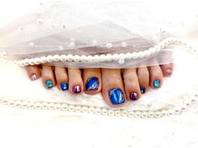 ダンデライオンネイル 北千住(dandelion nail)/フット持ち込みデザイン