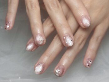 コンサート(Concert)/ハートマグネットネイル