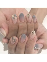 カラン 焼津店(CALIN)/フラワーグラデーション