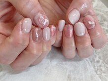 プティ(petit)/定額/ピンクネイル/ニュアンス