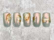 テンプテーション ネイル スタジオ(Temptation nail studio)/オーロラ×ニュアンス
