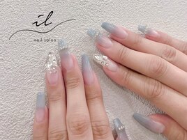 カラーグラ×ラメグラ