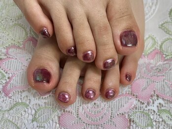 ネイルサロン ヴィヴィ(nail salon ViVi)/マグネットミラーフット