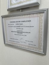 鍼灸治療室ピア/アメリカ研修にも年に1回参加