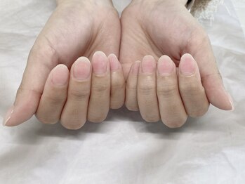 サラ 金山店(Sara)/【自爪風クリアネイル】マット