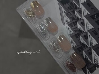 スパークリングミント 天満橋店(sparkling mint)/ミラーネイル