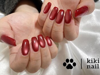 キキネイル たまプラーザ店(kikinail)/マグネットネイル/春ネイル