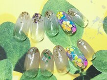 ネイルサロン キャンディネイル(Candy Nail)/お花デザイン　ｂｙ増田