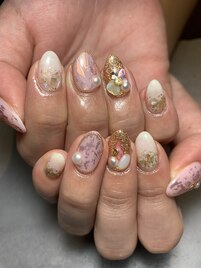 ～キラキラシェルネイル～