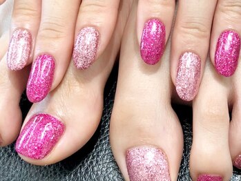 ネイリックス アヴェニール(NAILX avenir)/ピンクラメ
