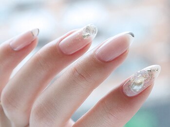 クリアシルバーnail