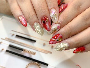 グランディール(Grandir)/前撮りネイル