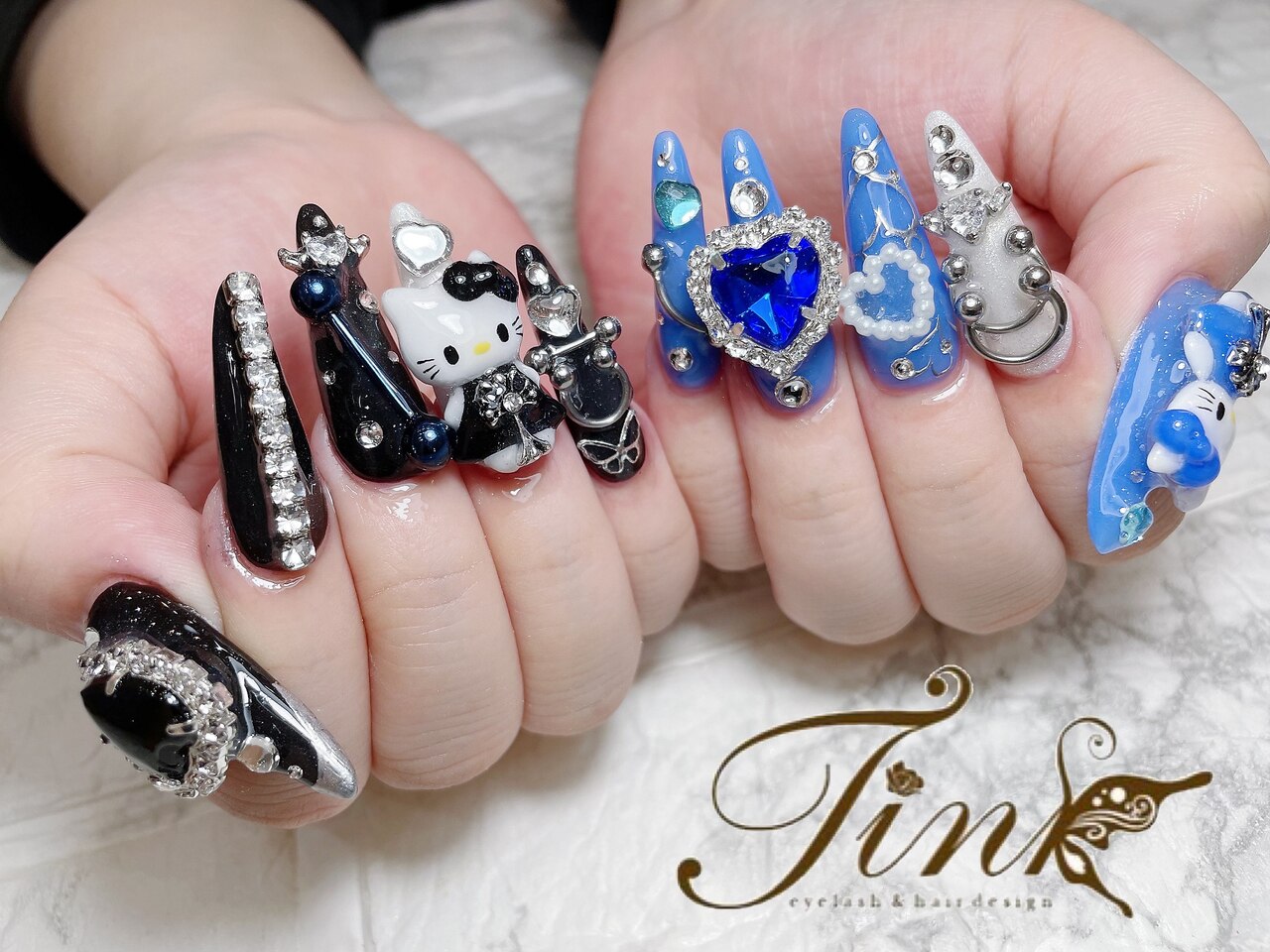 ガールズネイル ギャルネイル ロングネイル スカルプネイル ロゴ