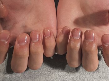 オムネイル 渋谷(HOMME NAIL)/クリアジェルネイル