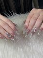 エムネイル(M-Nail)&nbsp;★クリアフレンチネイル★［長さだし/持ち込みデザインOK♪］