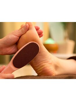 角質ケアができるサロン