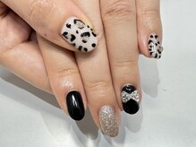 クォーターリゾートネイル(QUARTER RESORT nail)/リボンネイル☆