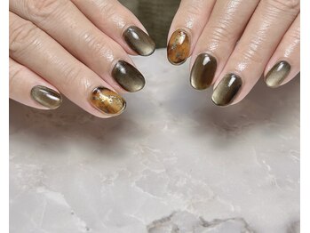 アオネイル(青桜 ao_nail_)/《お洒落なわがままコース》Art 