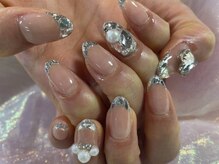 ミイネイル(Me nail)/#ガラスネイル#韓国パーツ