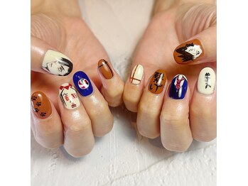 shihoキャラネイル