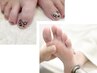 【夏限定♪】フットネイル★デザイン＋角質ケア付き　￥13500