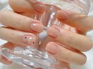 こっそり♪あざとリボンネイル