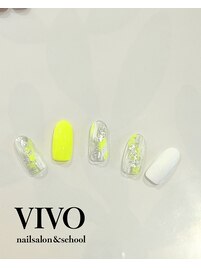 ジェル　定額ネイル　R7.8