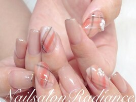 繊細なシースルーチェック