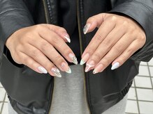 ガーデン ヘア&エステ&ネイル Garden/キラキラストーンネイル