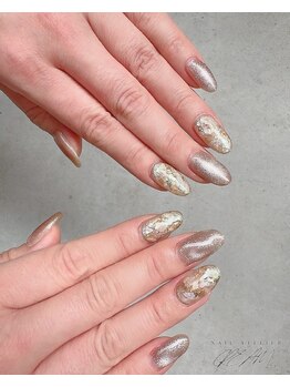 クリーム(Nail Atelier CREAM)/【定額オフィス】4月