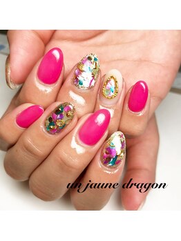 アン ジョーヌドラゴ/大人気☆シェルネイル