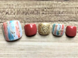 フット：定額アート￥7000