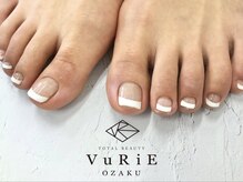 ヴリエ 小作店(VURIE)/フレンチネイル/白フレンチ