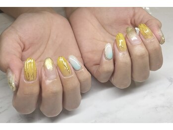 アトリエ エース(ACE)/秋のマスタードネイル