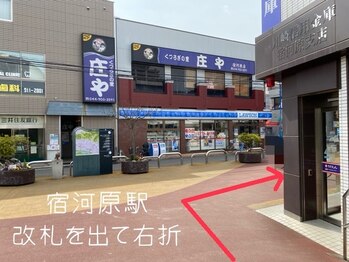サロン ド レミ(salon de remi)/ JR宿河原駅からの道順(1)