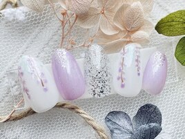 藤の花ネイル◆¥7990