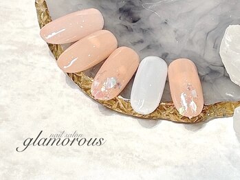 ネイルグラマラス 西新井店/《パラジェル》夏シェルdesign