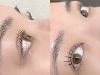 フランク(f)の写真/<マスクに負けない自然な美まつ毛>似合わせパ-マは多種のロッドでなりたい目元へ☆極細0.06mmマツエクあり!