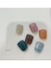 【フット　シンプルネイル】　ワンカラー・ラメ/カラグラ　■6050円→5500円