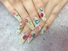 ジャスミンネイル(Jasmine Nail)/スカorチップ★付け放題コース♪