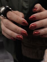 プクネイル(puku nail)/mirror design