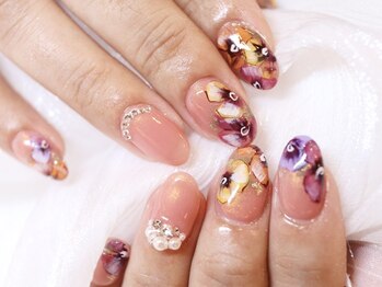 サロン ド ワカ(Salon de WAKA)/パンジーネイル