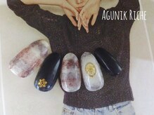 アグニークリッシェ(Agunik Riche)/【チェックネイル】