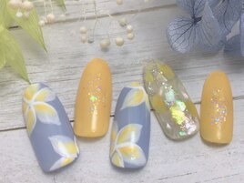 プルメリアネイル♪8250